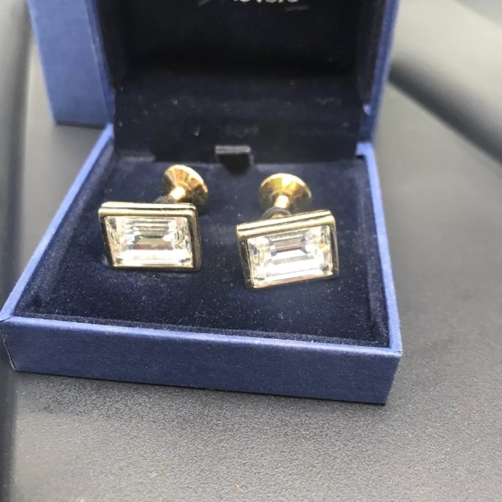 Swarovski Cuff links- new in box!